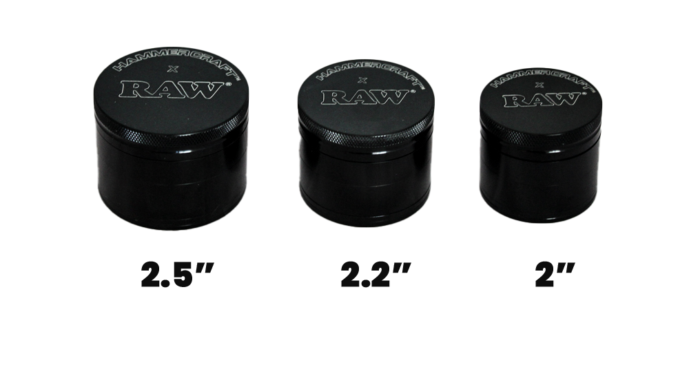 RAW x Hammercraft 4 Piece Grinder
