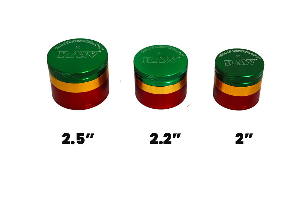 RAW x Hammercraft 4 Piece Grinder