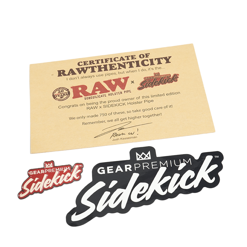 Raw 20th Anniversary Sidekick Holster Pipe