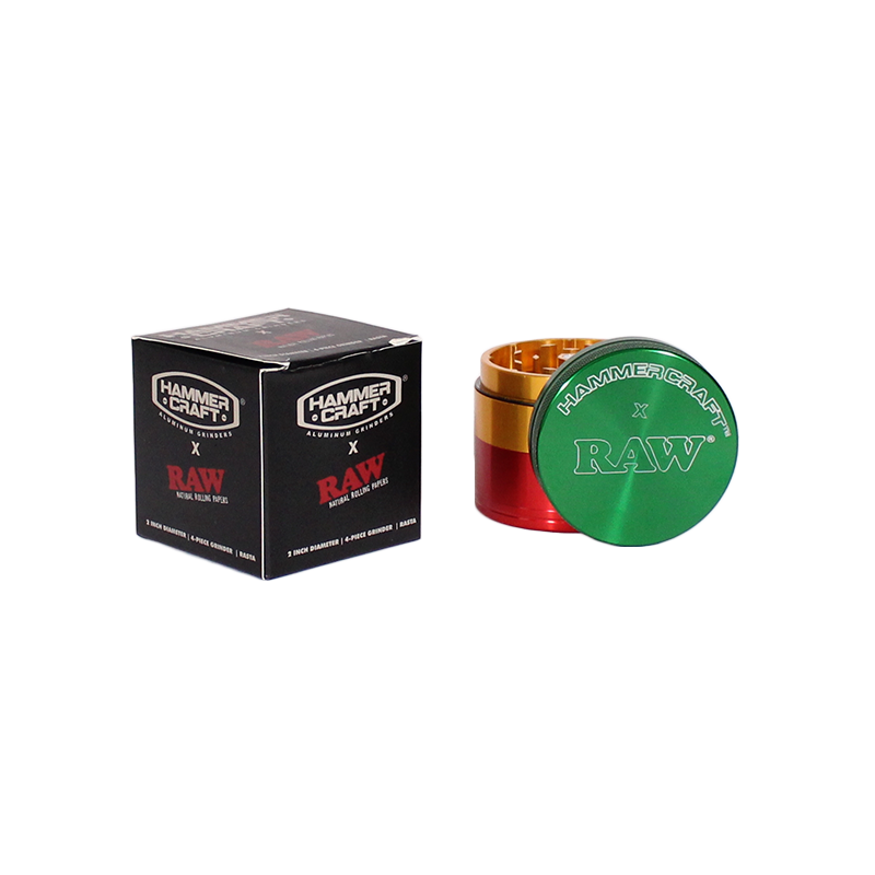 RAW x Hammercraft 4 Piece Grinder
