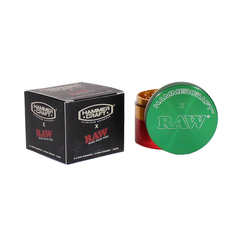RAW x Hammercraft 4 Piece Grinder