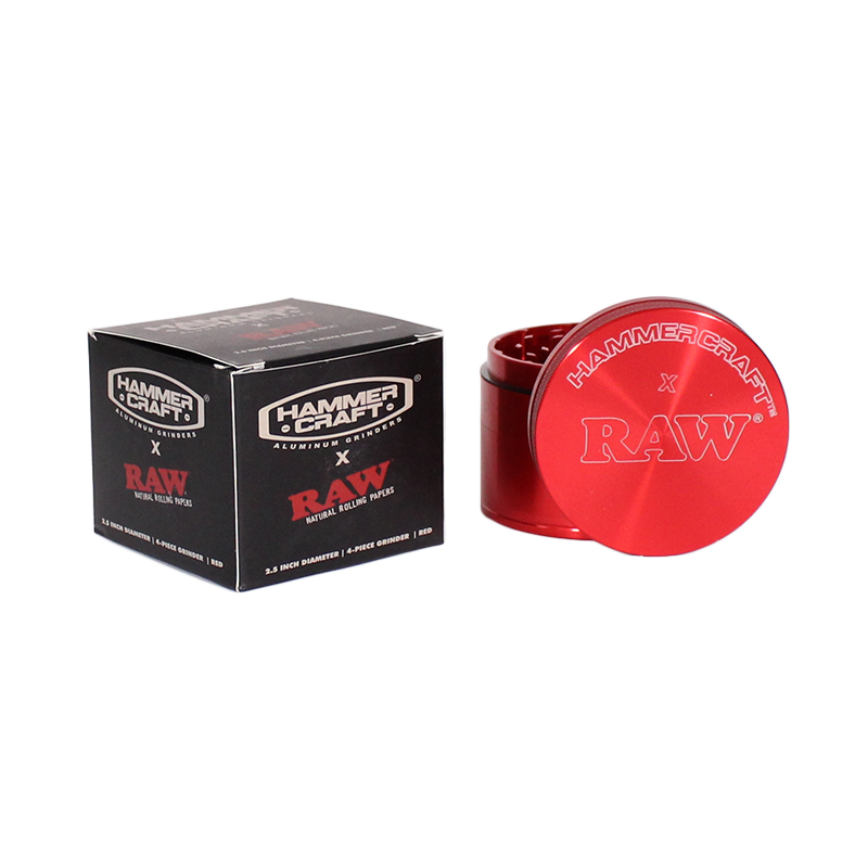 RAW x Hammercraft 4 Piece Grinder
