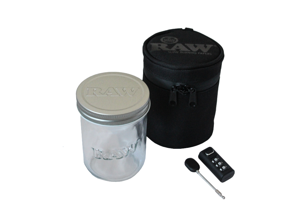 RAW Smellproof Cozy and Jar