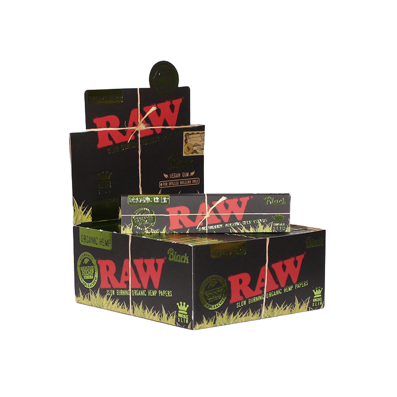 RAW Black Organic Hemp