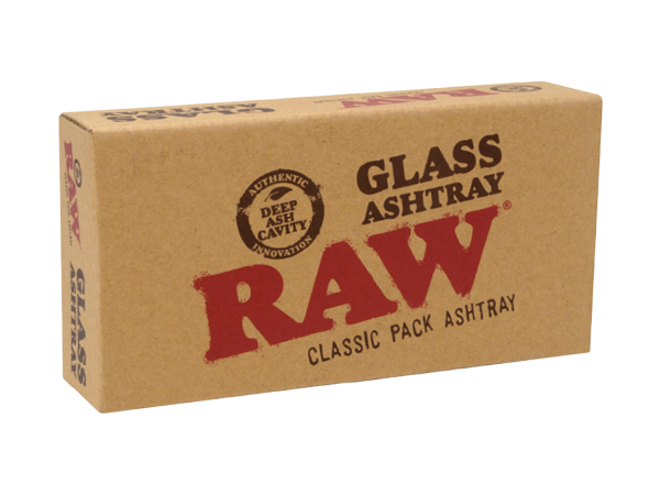 RAW Classic Pack Glass Ashtray