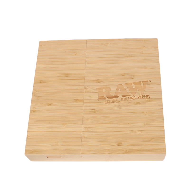 RAW Triple Flip Bamboo Rolling Tray