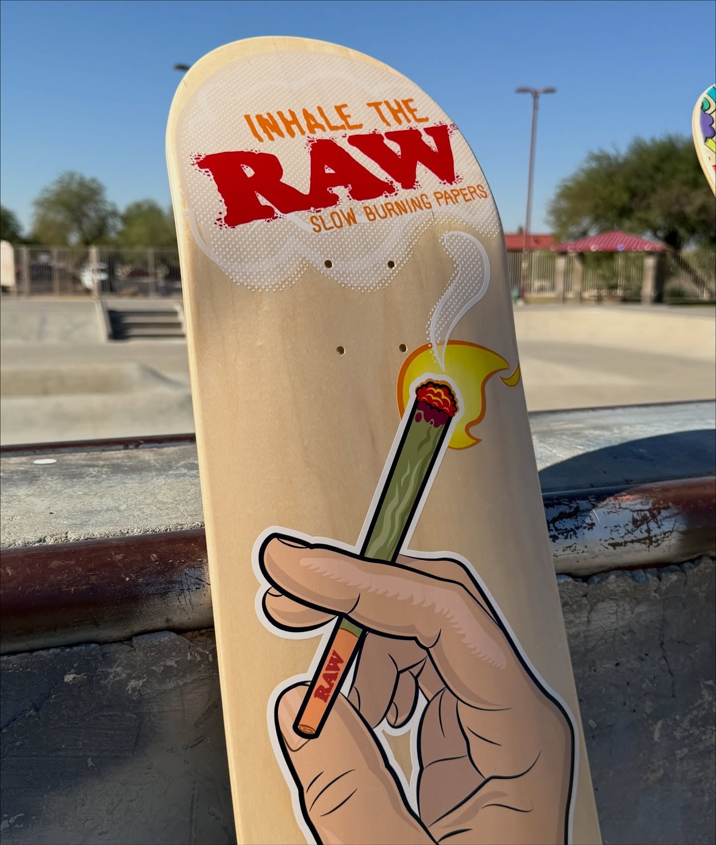 RAW Hand Classic Skate Deck