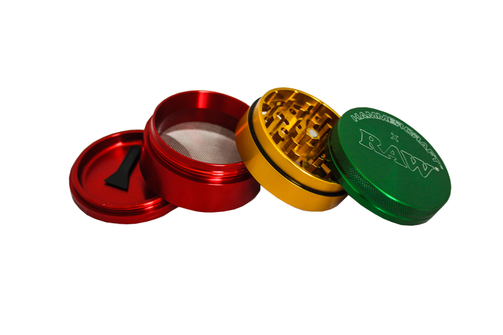 RAW x Hammercraft 4 Piece Grinder