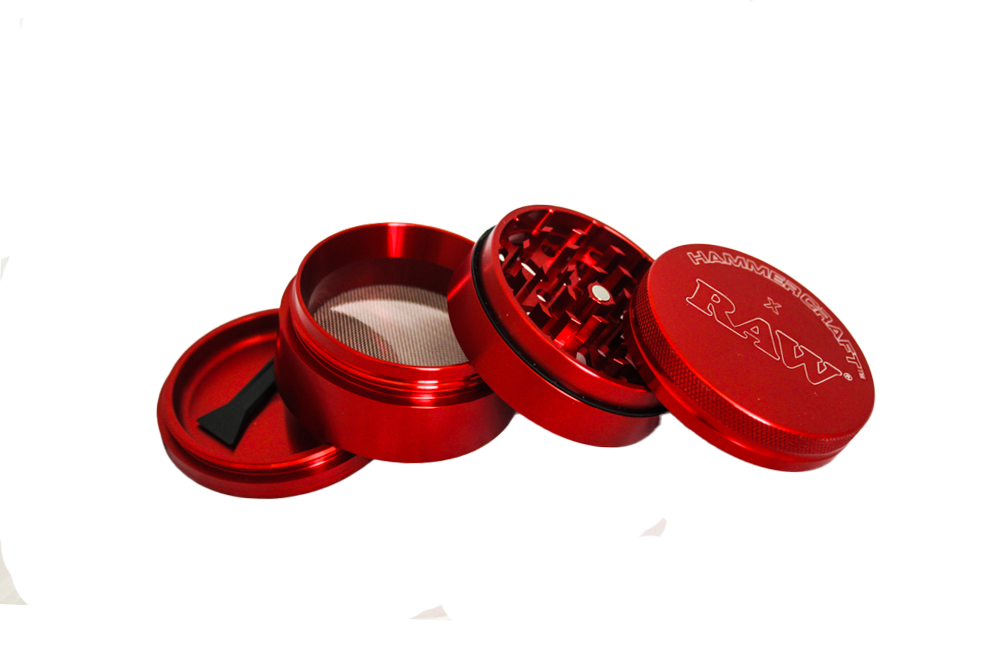 RAW x Hammercraft 4 Piece Grinder