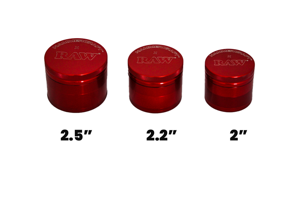 RAW x Hammercraft 4 Piece Grinder