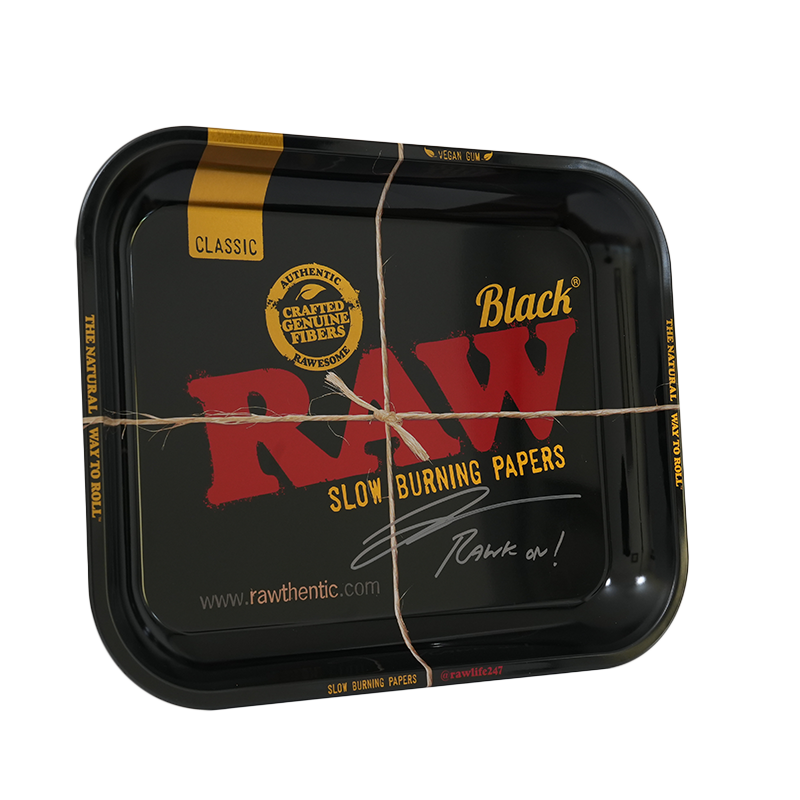 Signed RAW Black Tray