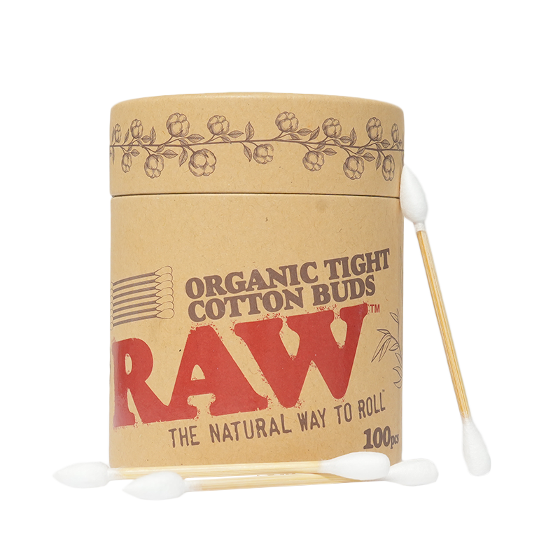 Raw Organic Tight Cotton Buds