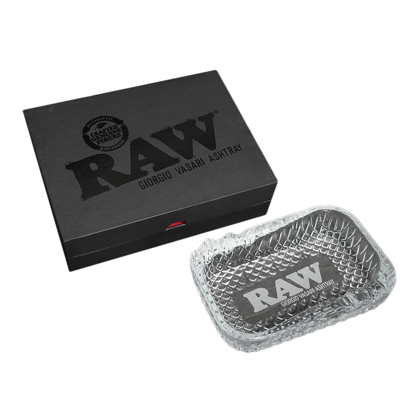 RAW Giorgio Vasari Glass Ashtray
