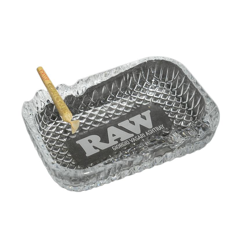 RAW Giorgio Vasari Glass Ashtray