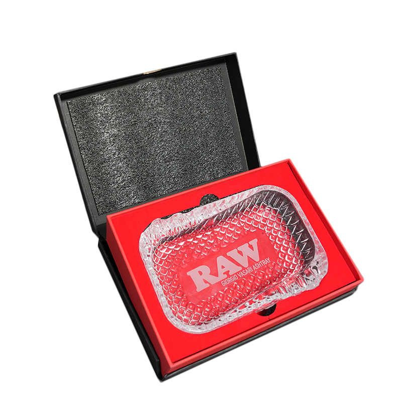 RAW Giorgio Vasari Glass Ashtray