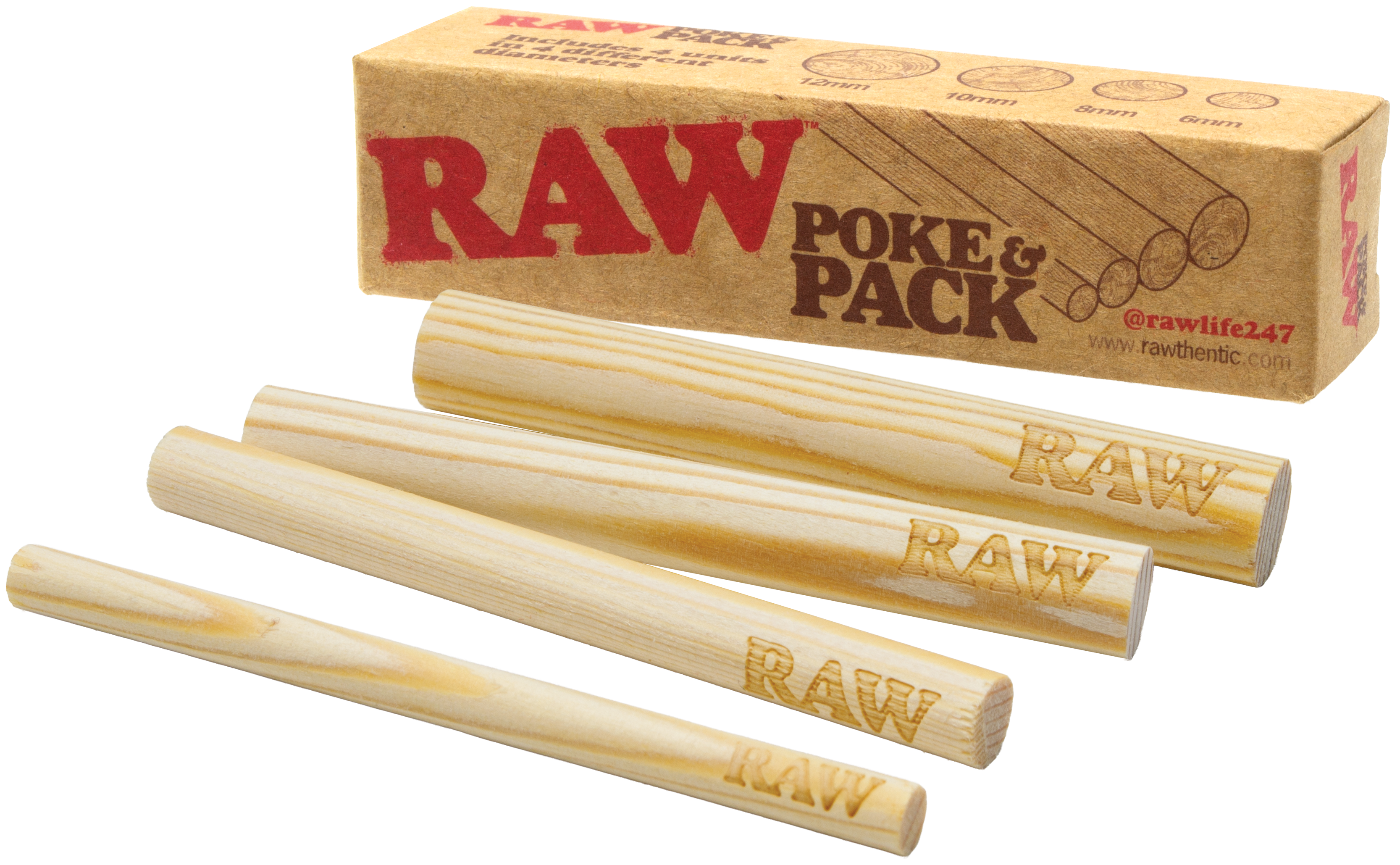 RAW Wood Poke and Pack