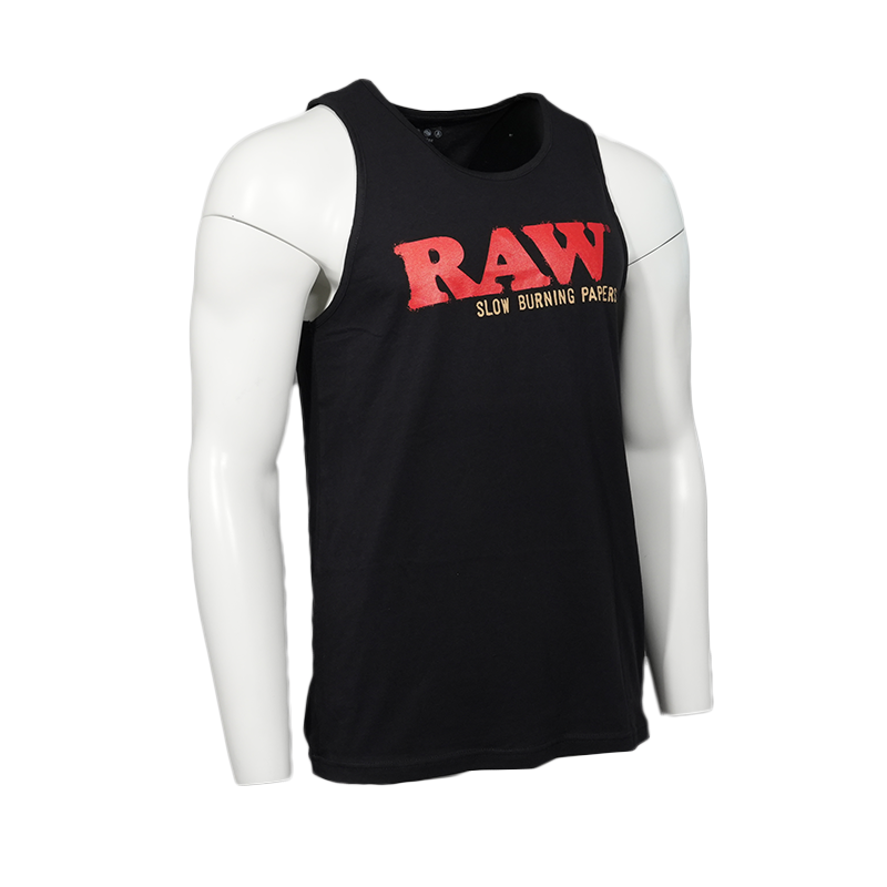 RAW Black Tank Top