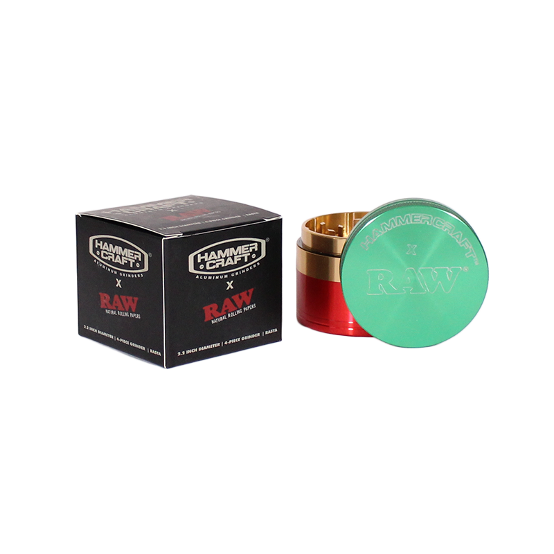 RAW x Hammercraft 4 Piece Grinder