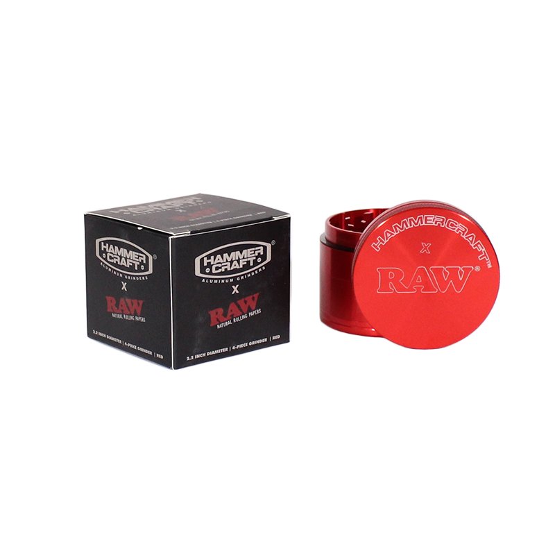 RAW x Hammercraft 4 Piece Grinder