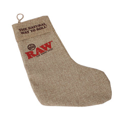 RAW Canvas Holiday Stocking