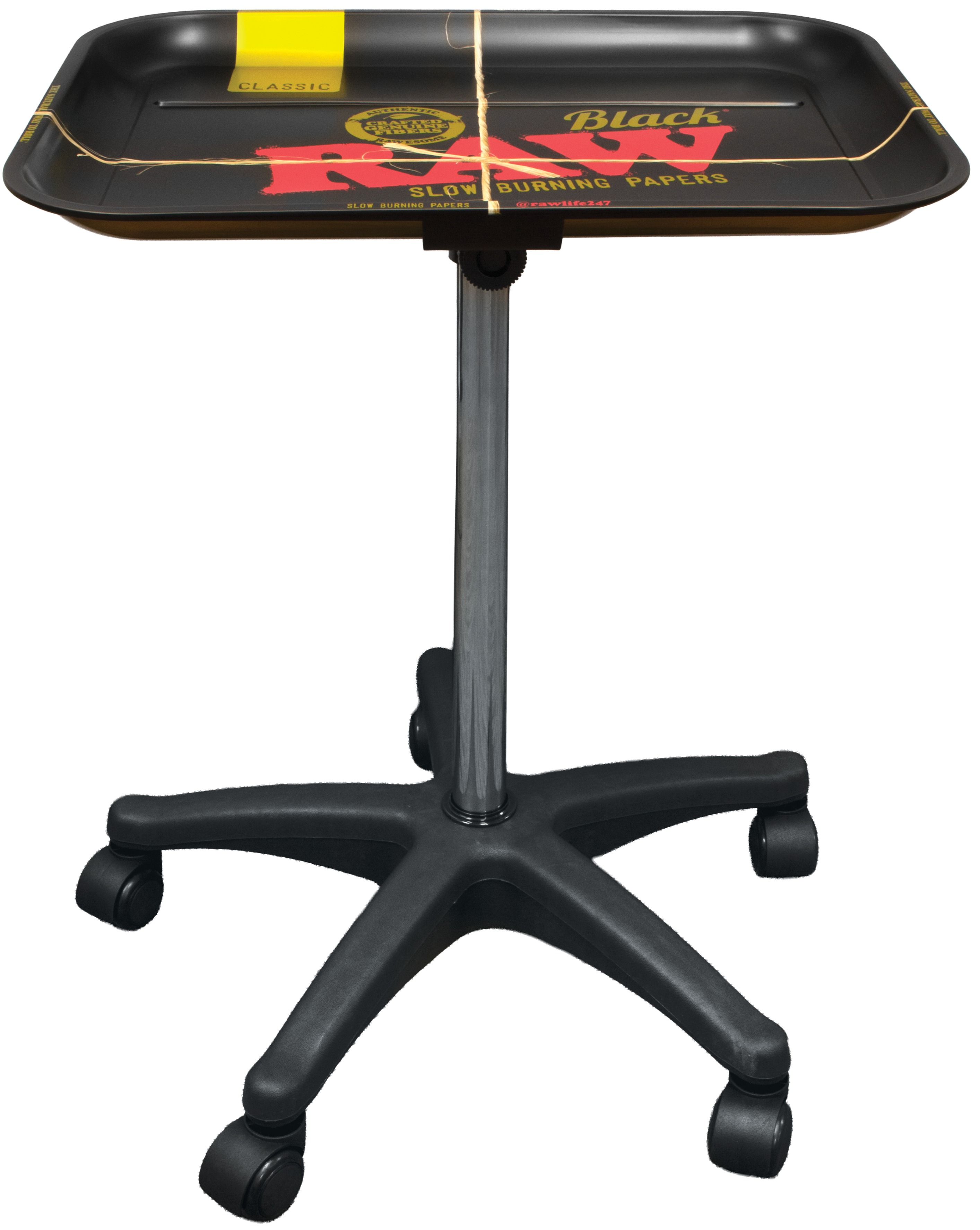 RAW Black Tray with Table Stand