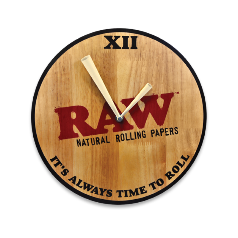 RAW Wooden Wall Clock